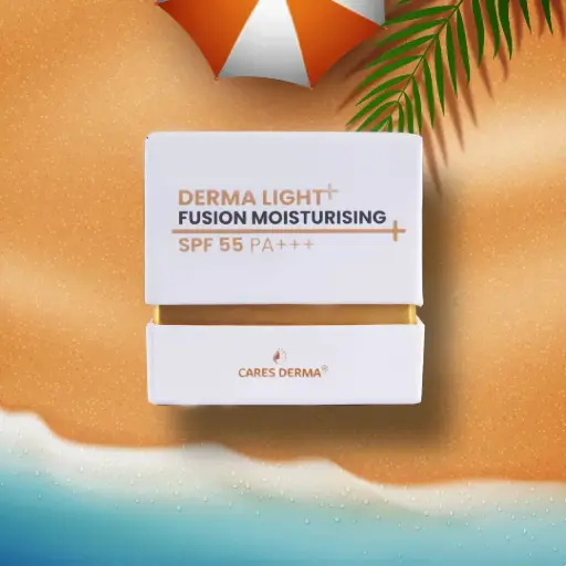 Cares Derma Fusion Moisturiser with SPF 55 PA